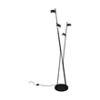 Lampadar  Trio CODA metal, acril, negru, auriu, GX53 - 469000480