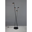Lampadar  Trio CODA metal, acril, negru, auriu, GX53 - 469000480