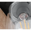 Lampadar exterior Trio ARDILA metal, sticla, lemn, transparent, E27, IP44 - Trio-511660135