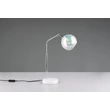 Veioza Trio PAXTON metal, sticla, crom, transparent, E14 - Trio-516900106