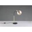 Veioza Trio PAXTON metal, sticla, auriu, chihlimbar, E14 - Trio-516900180