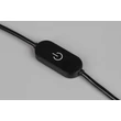 Veioza Trio ORBIT  metal, negru, nichel, LED, 5W, 500lm, 2300K-3000K-4000K - Trio-544410107