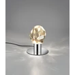 Veioza Trio VERANO  metal, cristal, crom, transparent, LED, 6.5W, 800lm 2300K-3000K-4000K - Trio-554510106