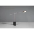 Veioza Trio FIORE  marmura, metal, negru, crom, LED, 10W, 1200lm, 2300K-3000K-4000K - Trio-554610107