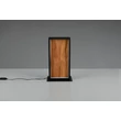 Veioza Trio KALEA metal, lemn, acril, negru, maro, LED, 10.5W, 3000K, 1150Lm - 555510130
