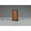 Veioza Trio KALEA metal, lemn, acril, negru, maro, LED, 10.5W, 3000K, 1150Lm - 555510130