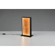 Veioza Trio KALEA metal, lemn, acril, negru, maro, LED, 10.5W, 3000K, 1150Lm - 555510130