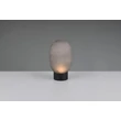 Veioza Trio FACETTE  metal, sticla, negru, gri, LED, 1W, 140lm, 3000K - Trio-564210154