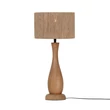 Veioza Trio TOBA lemn, iuta, natural, E27 - Trio-567200130
