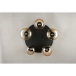 Plafoniera Trio LUMINA metal, sticla, negru, chihlimbar, E14 - 617030513