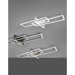 Plafoniera Trio SALINAS metal, nichel, LED, 3000K, 34W, 3900lm - 620310307