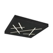 Plafoniera Trio SNIP metal, negru, LED, 24W, 2700-6500K, 2800Lm - 630810132