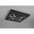 Plafoniera Trio SNIP metal, negru, LED, 24W, 2700-6500K, 2800Lm - 630810132