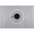Plafoniera Trio DIOS metal, acril, negru, alb, LED, 21W, 2300-3000-4000K, 2400Lm - 631410132