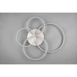 Plafoniera Trio DRAKE metal, acril, nichel, alb, LED, 50W, 2700 -6500K, 5850Lm - 632210407