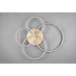 Plafoniera Trio DRAKE metal, acril, auriu, alb, LED, 50W, 2700 -6500K, 5850Lm - 632210479