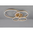 Plafoniera Trio DRAKE metal, acril, auriu, alb, LED, 50W, 2700 -6500K, 5850Lm - 632210479