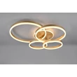 Plafoniera Trio DRAKE metal, acril, auriu, alb, LED, 50W, 2700 -6500K, 5850Lm - 632210479