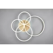 Plafoniera Trio DRAKE metal, acril, auriu, alb, LED, 50W, 2700 -6500K, 5850Lm - 632210479