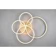 Plafoniera Trio DRAKE metal, acril, auriu, alb, LED, 50W, 2700 -6500K, 5850Lm - 632210479