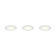 Spot incastrabil Trio HIMAL metal, plastic, alb, LED, 3x 3.5W, 2700-4000K, 3x 450Lm, IP65 - 635110301