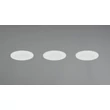 Spot incastrabil Trio HIMAL metal, plastic, alb, LED, 3x 3.5W, 2700-4000K, 3x 450Lm, IP65 - 635110301