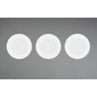 Spot incastrabil Trio HIMAL metal, plastic, alb, LED, 3x 3.5W, 2700-4000K, 3x 450Lm, IP65 - 635110301