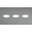 Spot incastrabil Trio HIMAL metal, plastic, alb, LED, 3x 3.5W, 2700-4000K, 3x 450Lm, IP65 - 635110301