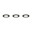 Spot incastrabil Trio HIMAL metal, plastic, negru, LED, 3x 3.5W, 2700-4000K, 3x 450Lm, IP65 - 635110302