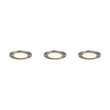 Spot incastrabil Trio HIMAL metal, plastic, nichel, LED, 3x 3.5W, 2700-4000K, 3x 450Lm, IP65 - 635110307