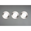 Spot incastrabil Trio HIMAL metal, plastic, nichel, LED, 3x 3.5W, 2700-4000K, 3x 450Lm, IP65 - 635110307