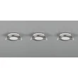 Spot incastrabil Trio HIMAL metal, plastic, nichel, LED, 3x 3.5W, 2700-4000K, 3x 450Lm, IP65 - 635110307