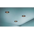 Spot incastrabil Trio VIRUNGA metal, plastic, negru, LED, 6W, 2300-3000-4000K, 900Lm,IP44 - 635410132
