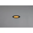 Spot incastrabil Trio VIRUNGA metal, plastic, negru, LED, 6W, 2300-3000-4000K, 900Lm,IP44 - 635410132