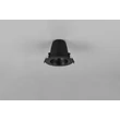 Spot incastrabil Trio VIRUNGA metal, plastic, negru, LED, 6W, 2300-3000-4000K, 900Lm,IP44 - 635410132