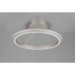 Plafoniera Trio AMADOR metal, plastic, nichel, alb, LED, 34W, 2300-3000-4000K, 4000Lm - 635510107