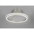Plafoniera Trio AMADOR metal, plastic, nichel, alb, LED, 34W, 2300-3000-4000K, 4000Lm - 635510107