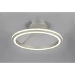 Plafoniera Trio AMADOR metal, plastic, nichel, alb, LED, 34W, 2300-3000-4000K, 4000Lm - 635510107
