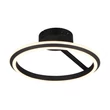 Plafoniera Trio AMADOR metal, plastic, negru, alb, LED, 34W, 2300-3000-4000K, 4000Lm - 635510132