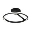 Plafoniera Trio AMADOR metal, plastic, negru, alb, LED, 34W, 2300-3000-4000K, 4000Lm - 635510132