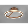 Plafoniera Trio AMADOR metal, plastic, maro, alb, LED, 34W, 2300-3000-4000K, 4000Lm - 635510165
