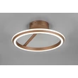 Plafoniera Trio AMADOR metal, plastic, maro, alb, LED, 34W, 2300-3000-4000K, 4000Lm - 635510165