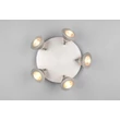 Plafoniera Trio ROMEO metal, plastic, nichel, LED, 35W, 2300-3000-4000K, 3500Lm - 637010507