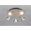 Plafoniera Trio ROMEO metal, plastic, nichel, LED, 35W, 2300-3000-4000K, 3500Lm - 637010507
