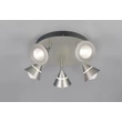 Plafoniera Trio ROMEO metal, plastic, nichel, LED, 35W, 2300-3000-4000K, 3500Lm - 637010507