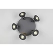 Plafoniera Trio ROMEO metal, plastic, negru, LED, 35W, 2300-3000-4000K, 3500Lm - 637010532