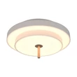 Plafoniera Trio KEATON metal, acril, gri, alb, LED, 34.5W, 2300-3000-4000K, 4000Lm - 640210176