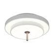 Plafoniera Trio KEATON metal, acril, gri, alb, LED, 34.5W, 2300-3000-4000K, 4000Lm - 640210176