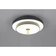 Plafoniera Trio KEATON metal, acril, negru, auriu, alb, LED, 34.5W, 2300-3000-4000K, 4000Lm - 640210180