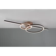 Plafoniera Trio MONTILLA metal, acril, negru, maro, alb, LED, 54W, 2700-6000K, 6300Lm - 643010302